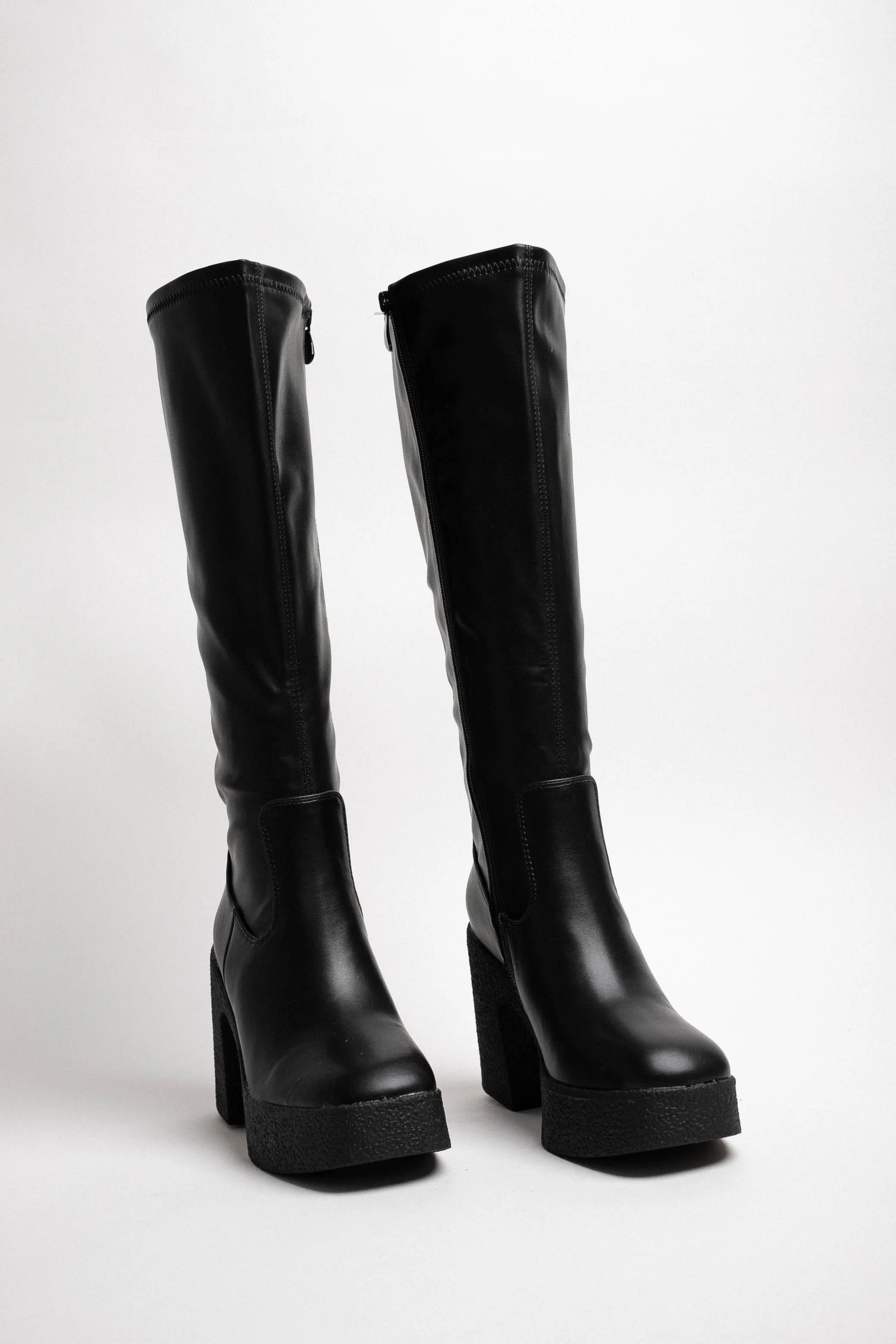 ELY HIGH BOOT - BLACK