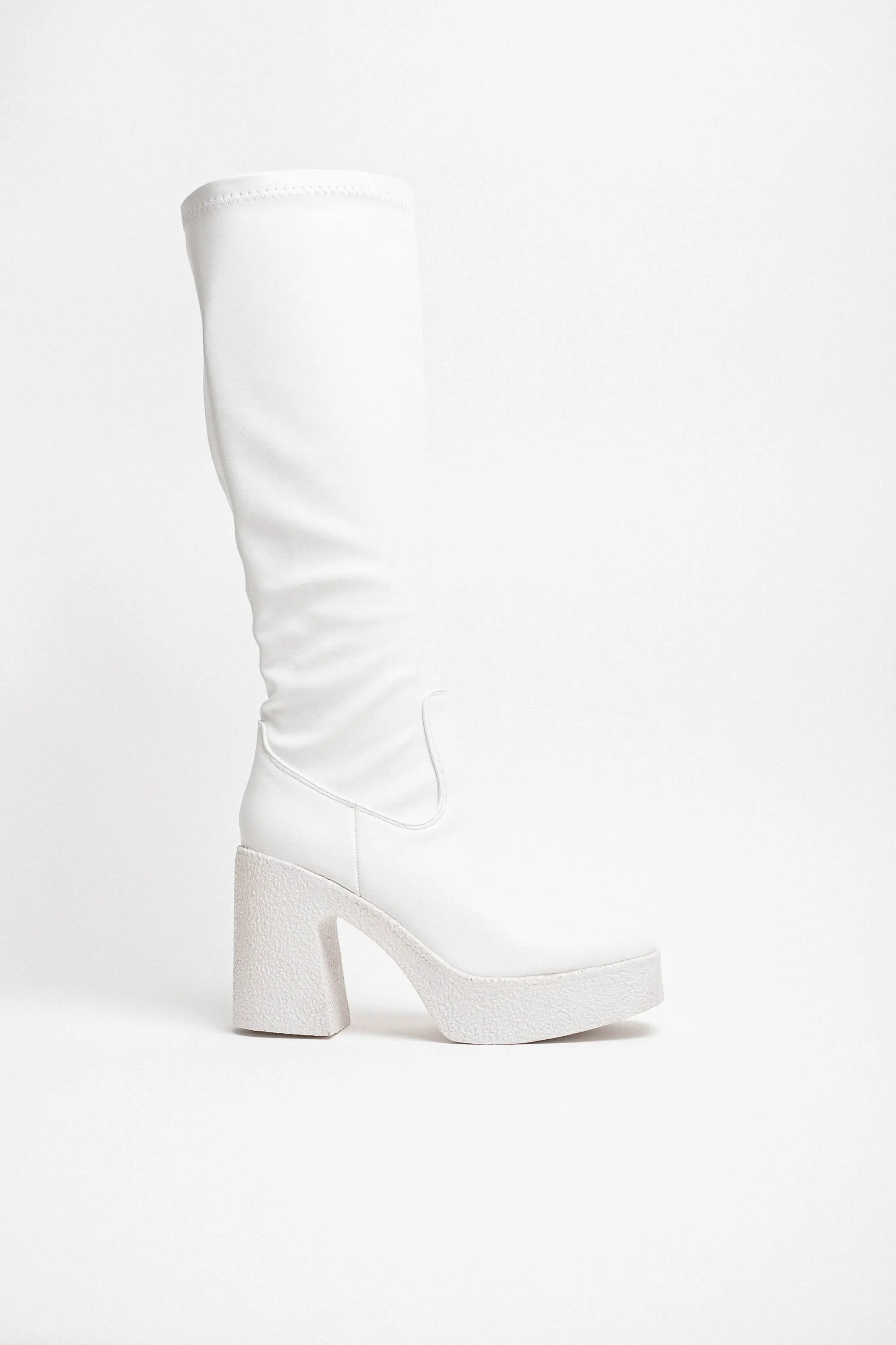 ELY HIGH BOOT - WHITE