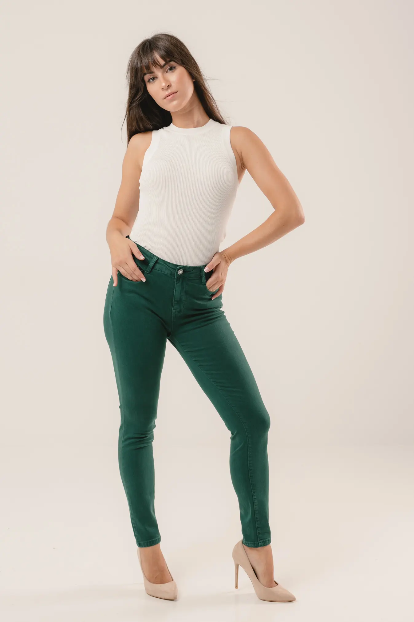 PAGE TROUSERS - GREEN