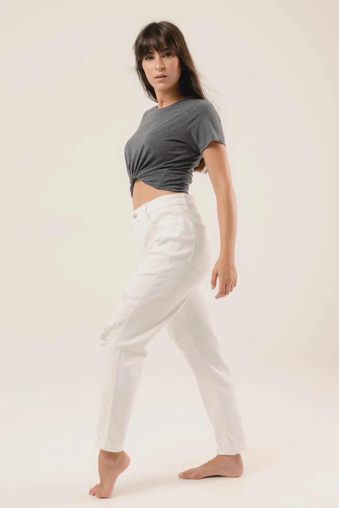 MIGLE TROUSERS - WHITE