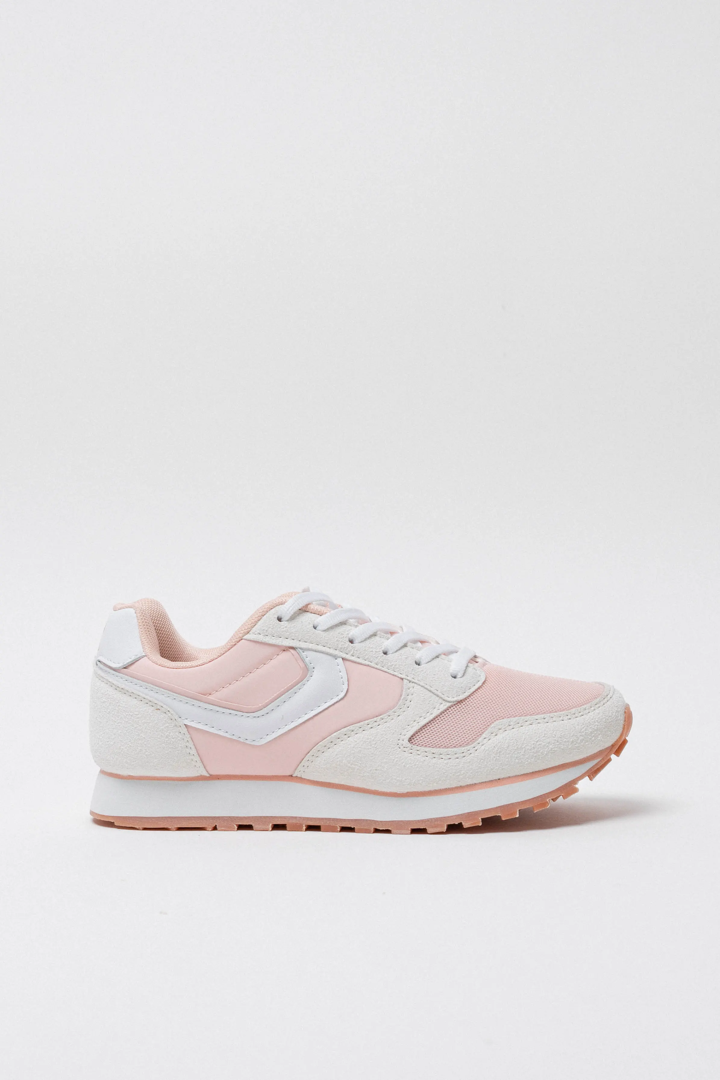LEATHER SNEAKER - PINK