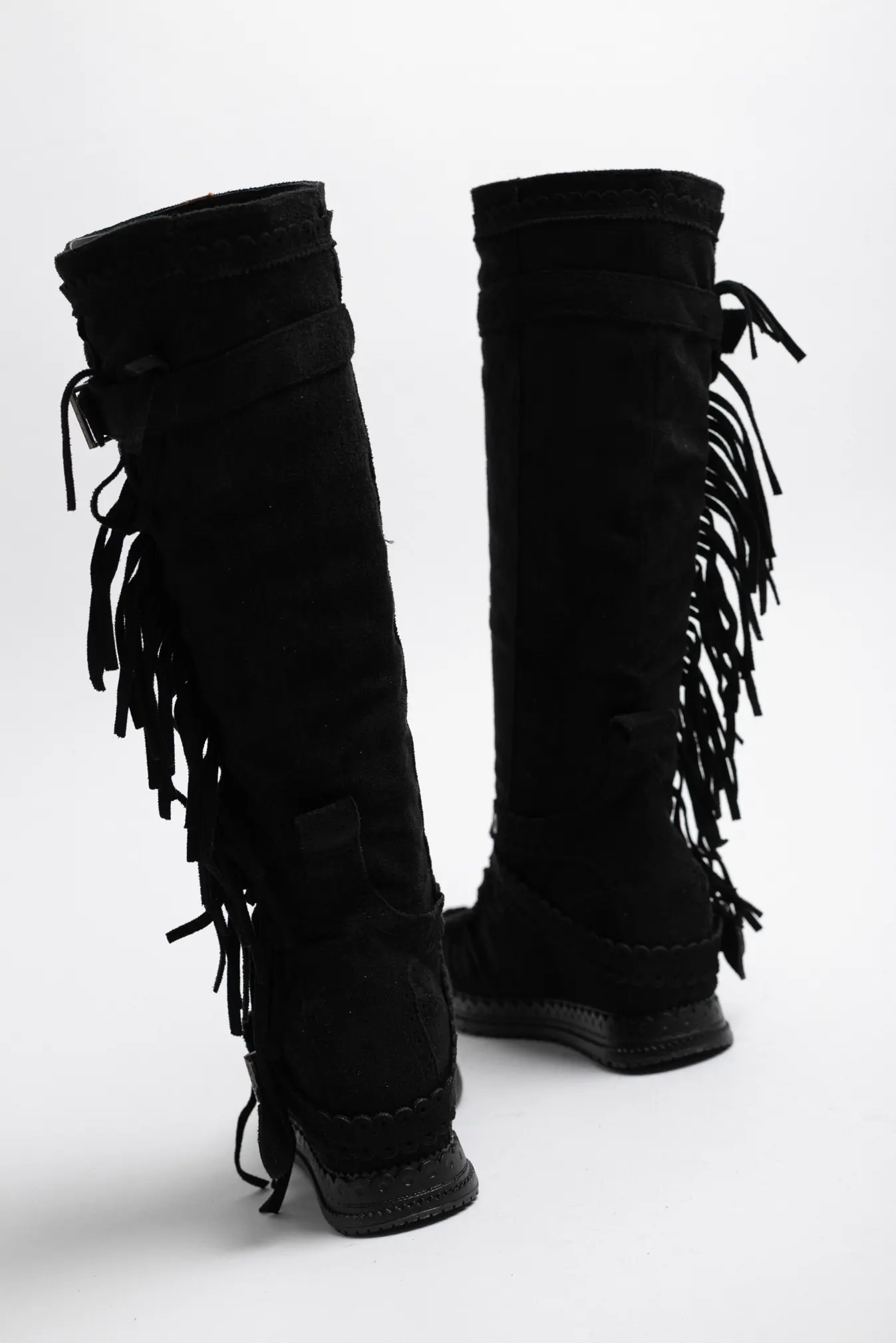 Knee-Length Boot Gaea - Black