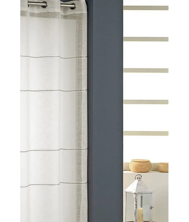 CLEAR CURTAIN 140X265 - BEIGE