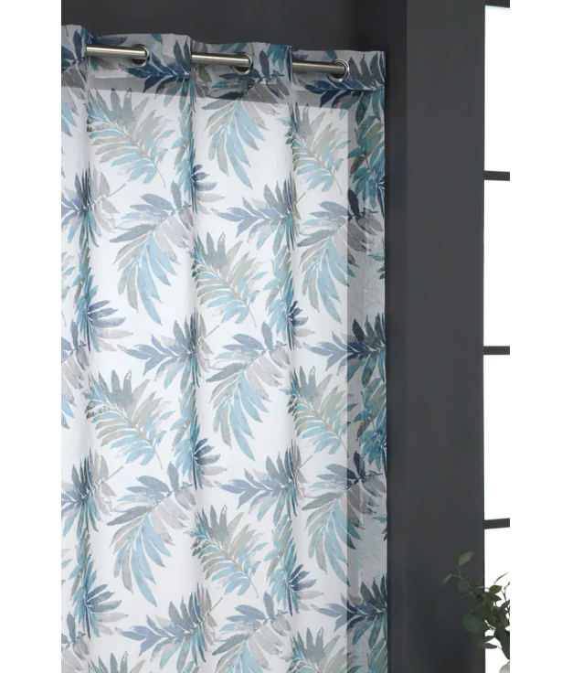 CORTINA TANZANIA 140X265 - AZUL