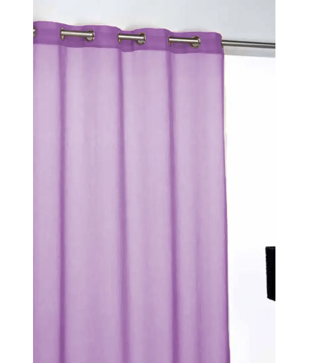 BASIC CURTAIN 140X265 - AUBERGINE