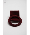 CINTO DE COURO HELA SPLIT - GARNET