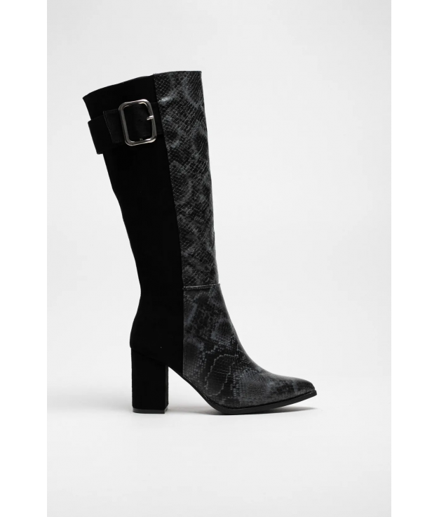 BRUPEN HIGH BOOT - BLACK