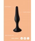 PLUG ANAL 13 CM TROPHY - NEGRO