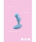ANAL CON VIBRACIÓN DEEP DIVER PLUG - AZUL