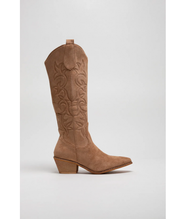 BOTTES HAUTES ELISFE - MARRON