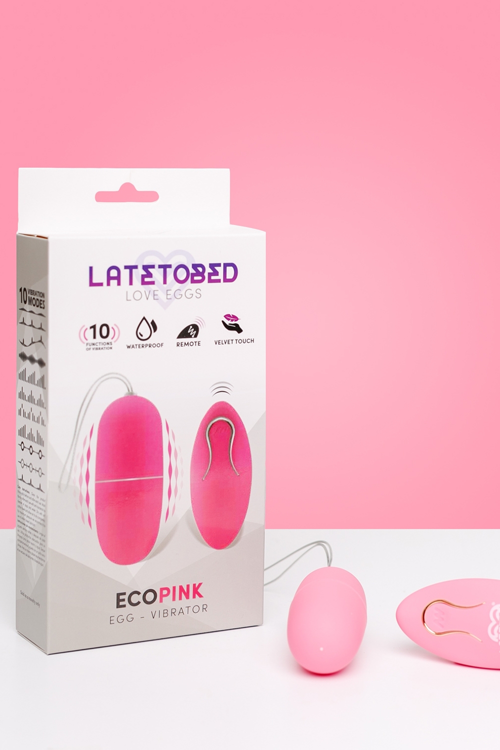 Huevo Vibrador Control Remoto - Pink