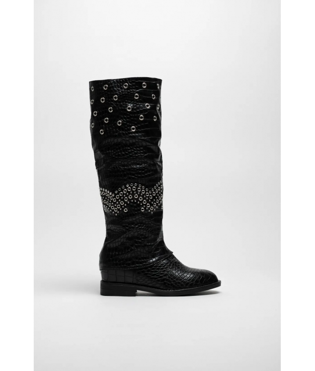 BOTTES HAUTES CURSORE - NOIR