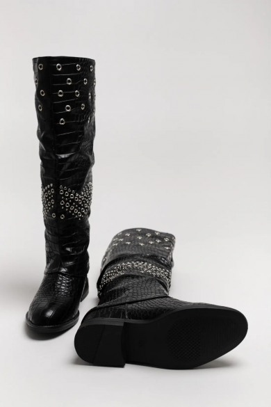 BOTA ALTA CURSORE - NEGRO 2