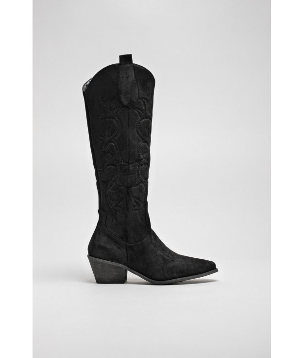 BOTTES HAUTES ELISFE - NOIR