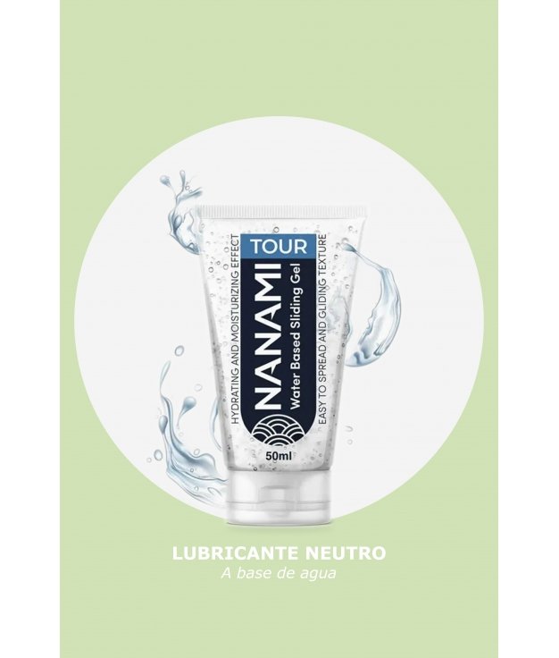 NANAMI LUBRICANTE BASE AGUA ALTA CALIDAD - 50 ML