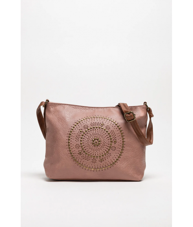 BOLSA CROSSBODY COWA - ROSA