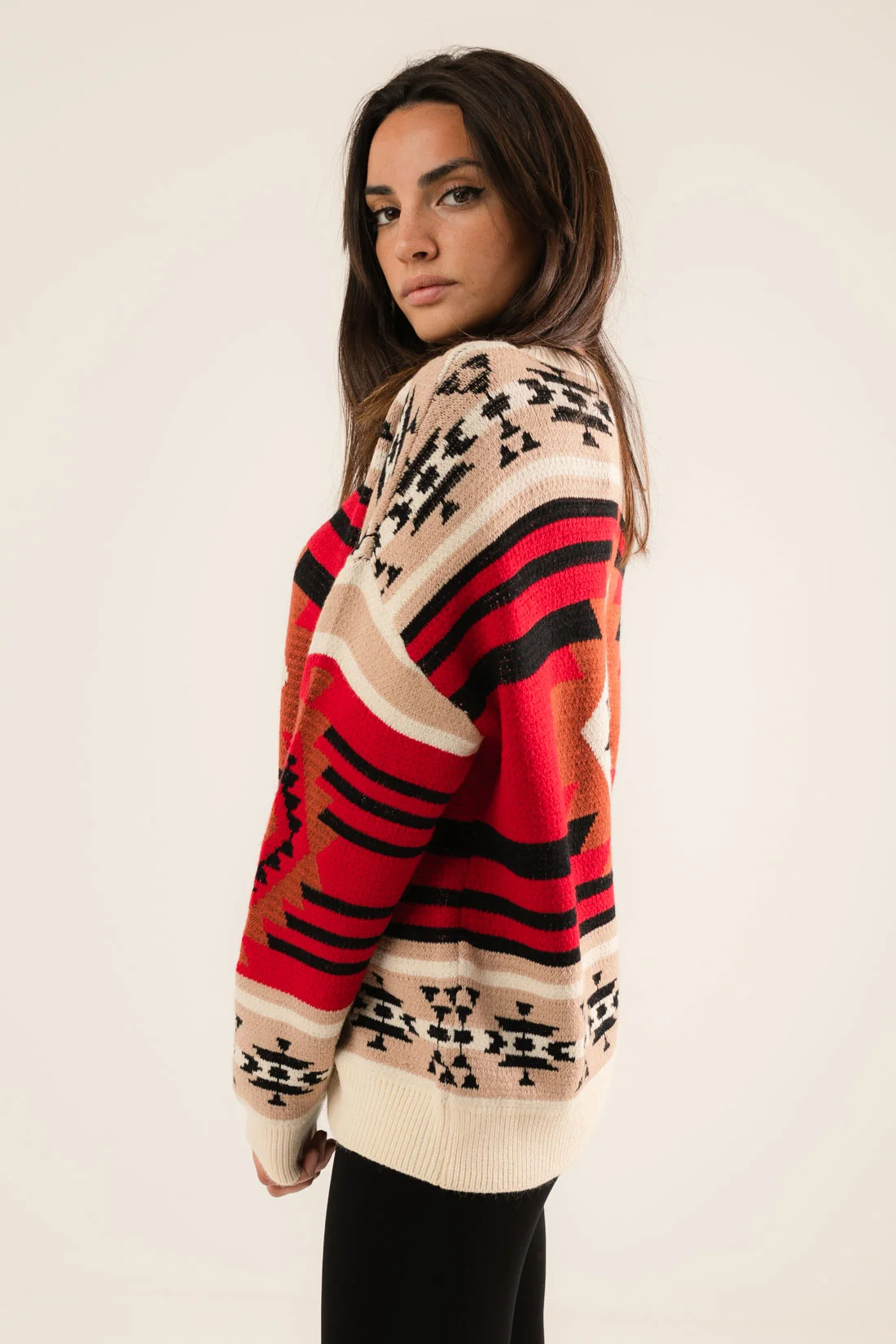 NORPI SWEATER - RED
