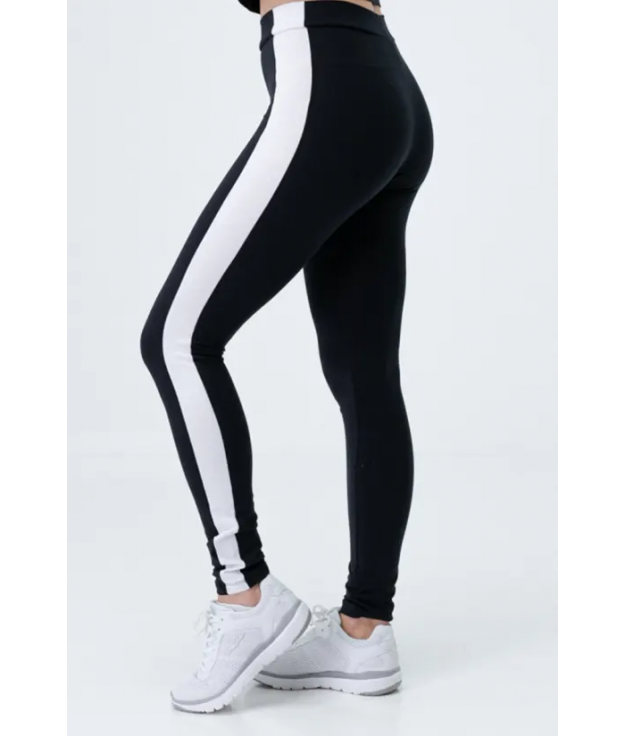 Leggings Volgo - Azul Marino/Blanco