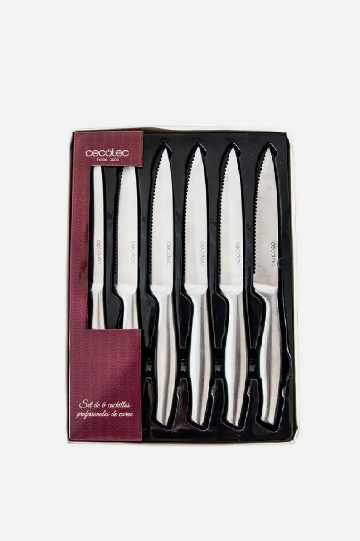 Conjunto de facas de carne profissionais Cecotec