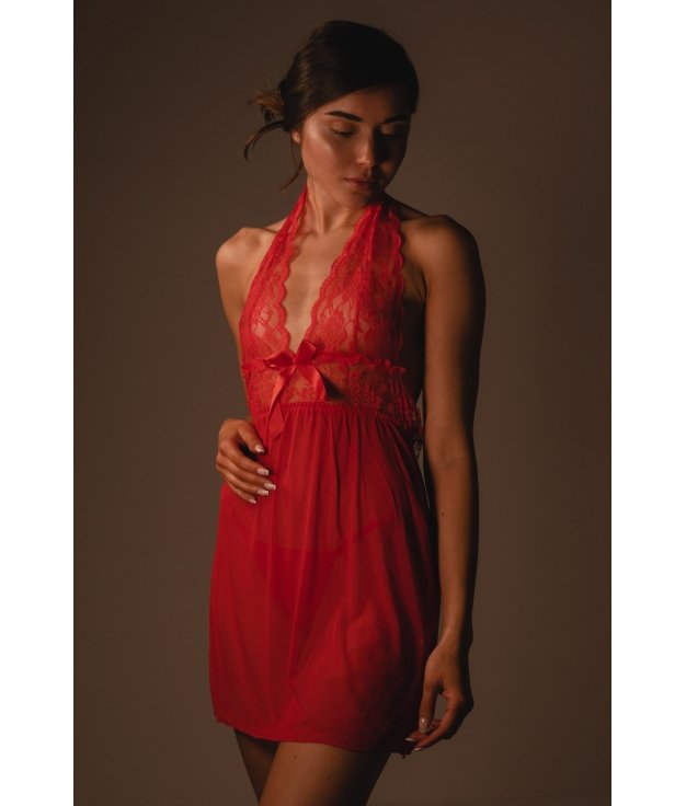 CHEMISE SWEET & SPICY - ROJO