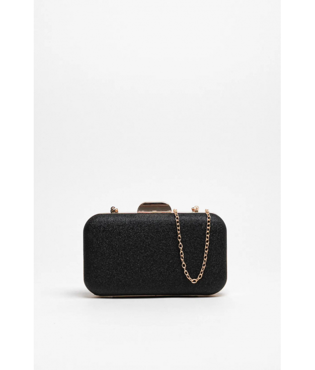 BOLSO DE MANO QUETRES - NEGRO