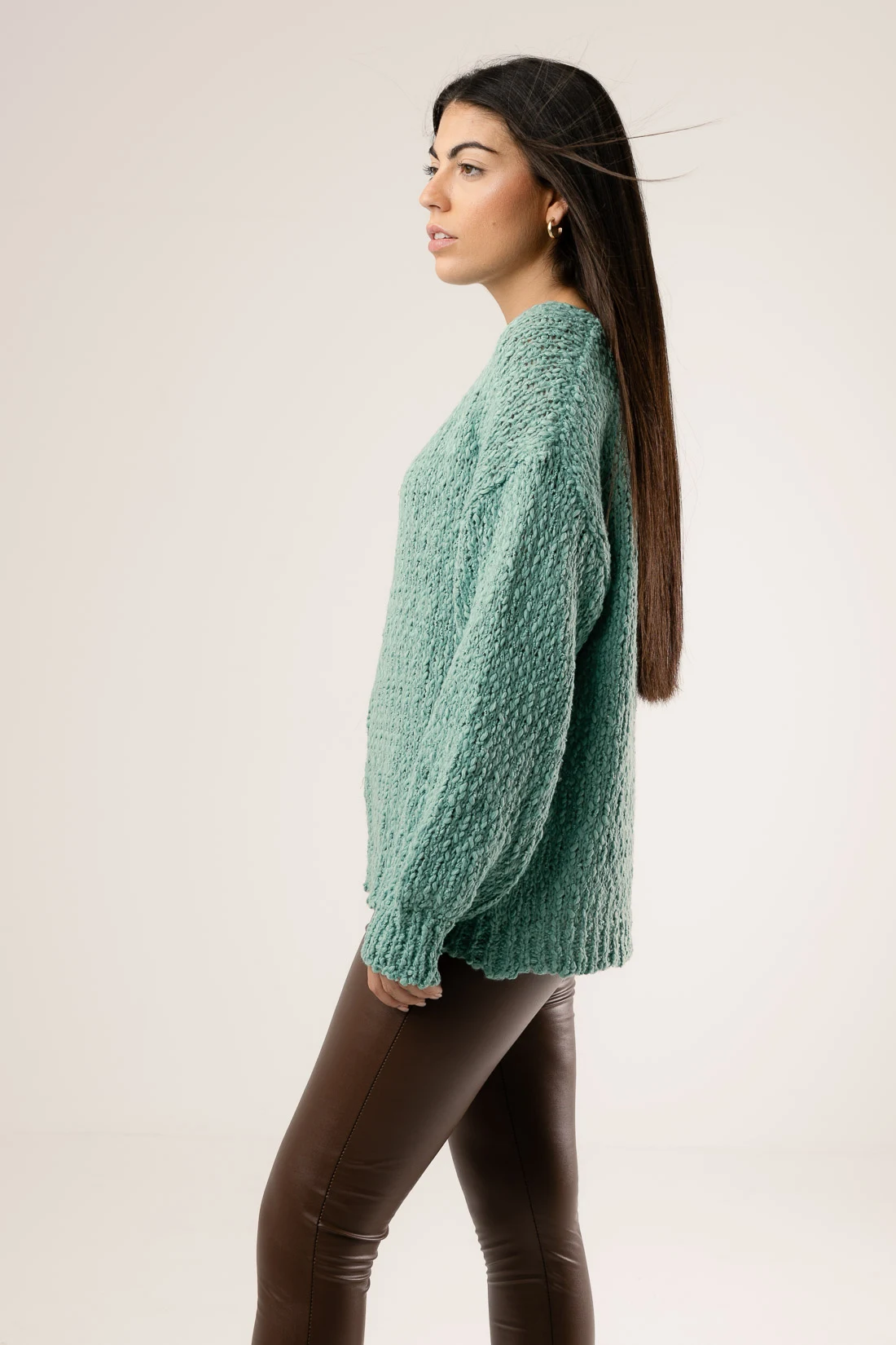 LINER SWEATER - GREEN