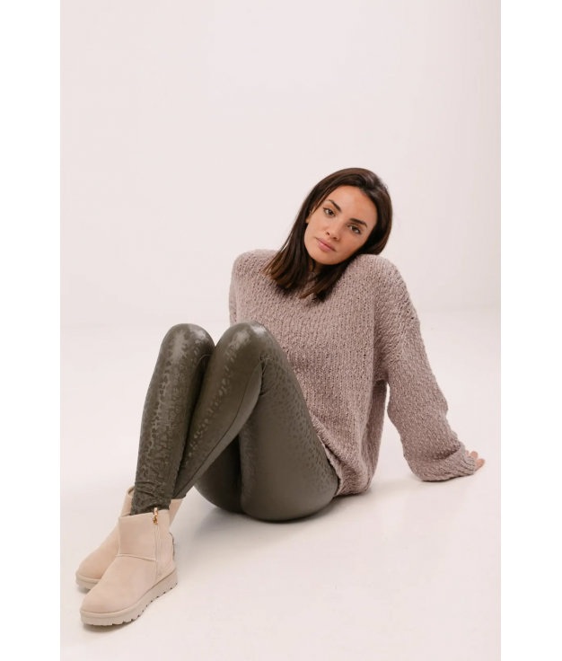 LEGGINGS VIVEL - TAUPE PIANNO 39