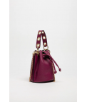 BOLSA DE COURO LUPA - MARROM