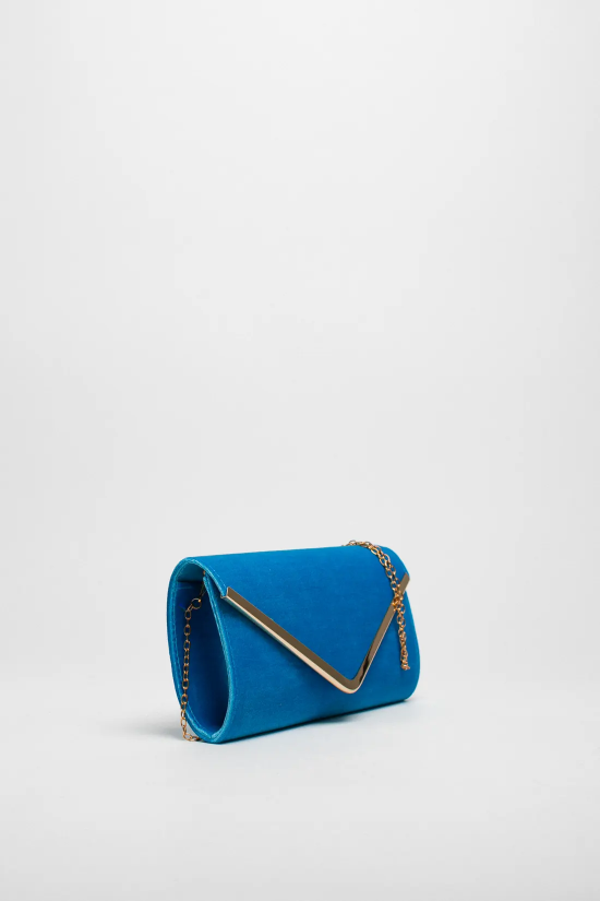SAC À MAIN SIGLER - BLEU TURQUOISE 2