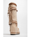 BOTTE HAUTE INDIANINI MENIA - BEIGE