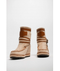 BOTTINE INDIANINI REMIE BASSE - BEIGE