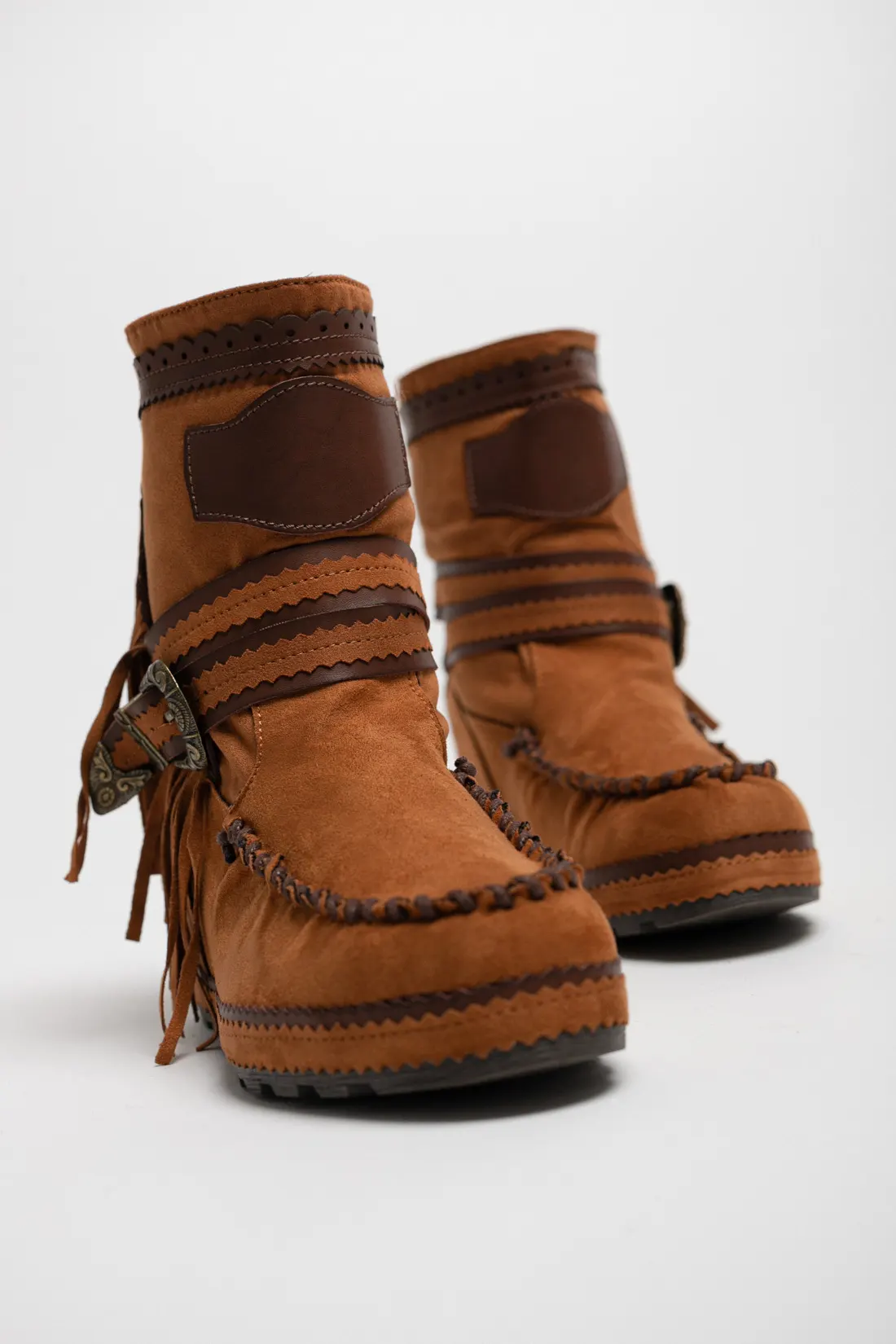 INDIANINI REMIE LOW BOOT - CAMEL