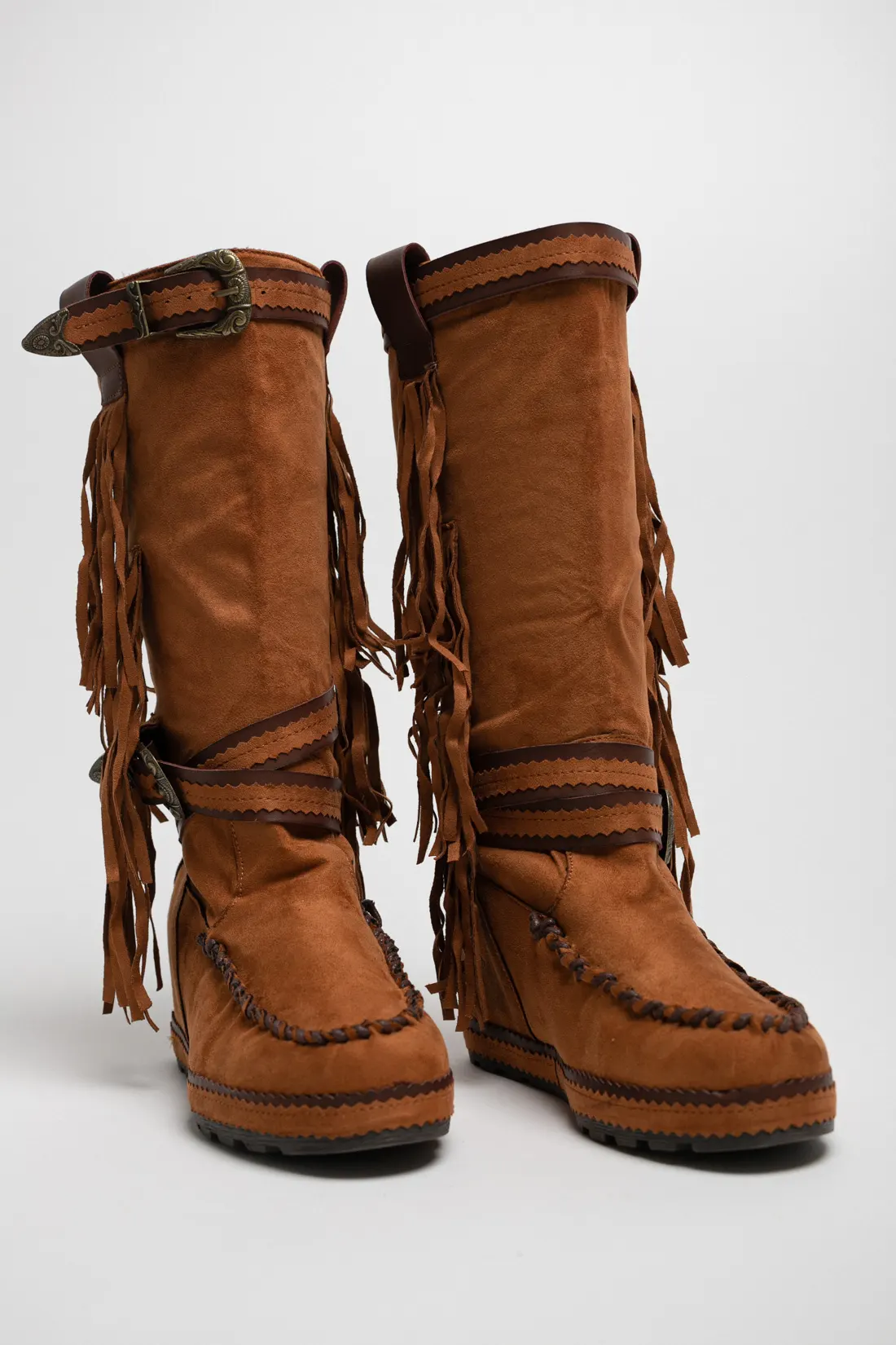 INDIANINI HONTE HIGH BOOT - CAMEL