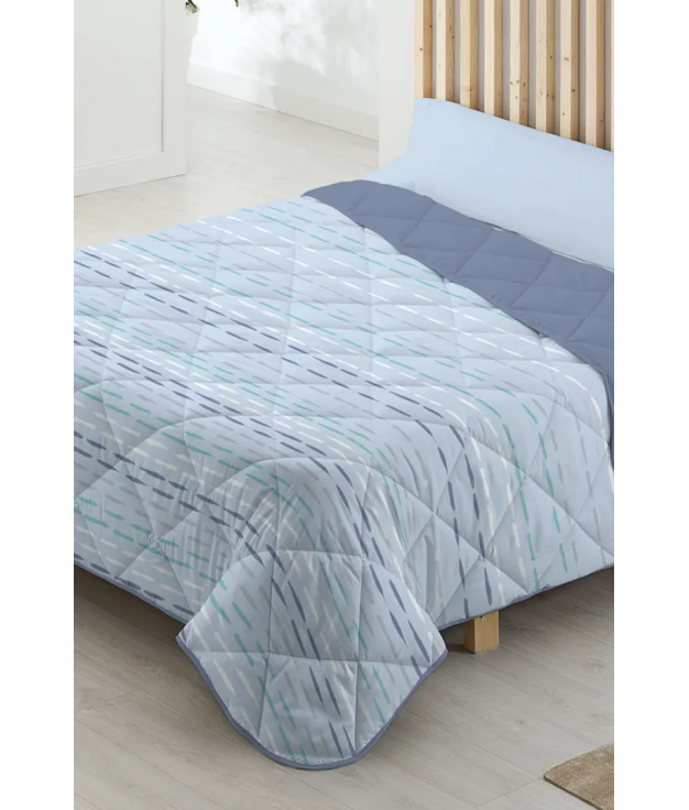 DONEGAL DIBLY QUILT - BLUE