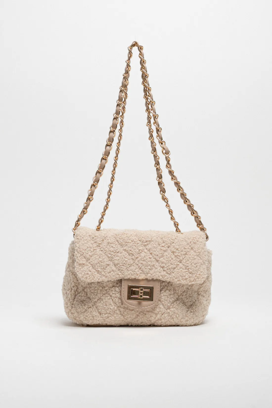 BANDOLERA LAMB - BEIGE