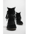 BOTTINES INDIANINI MIRANE BASSES - NOIR