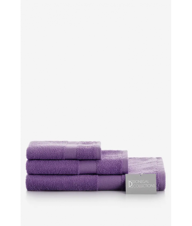 SET OF TOWELS SHEET 500gr DONEGAL COLLECTIONS - LILAC