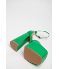 ZAPATO DE TACÓN VERSIN - VERDE