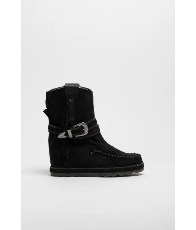 INDIANINI MIRANE LOW BOOT - BLACK