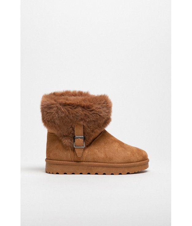 BELMELIA LOW BOOT - CAMEL