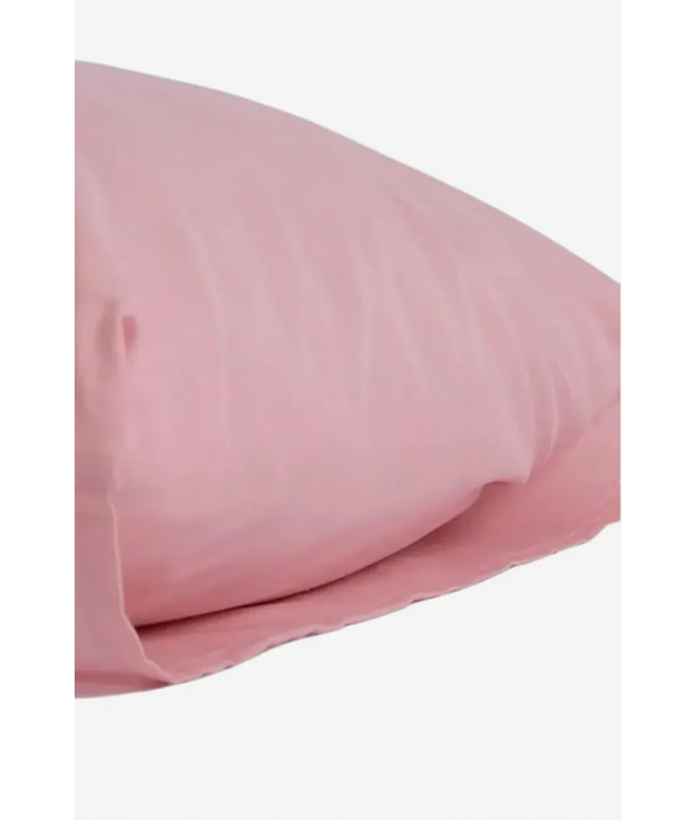 FUNDA DE ALMOHADA 100% ALGODÓN - ROSA