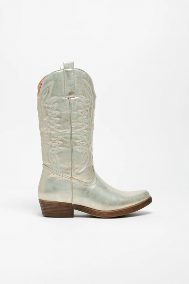 BOTTINE BASSE VERSUA - PLATINE