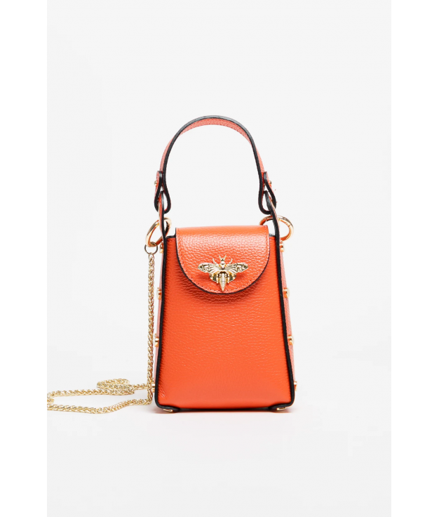 BORSA A TRACOLLA BEE - ARANCIO