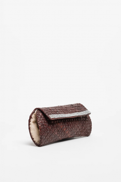 CARTERA DE MANO VIARO - MARRÓN 2