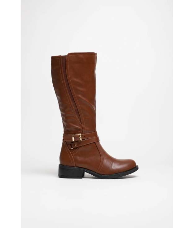 LAROME HIGH BOOT - CAMEL