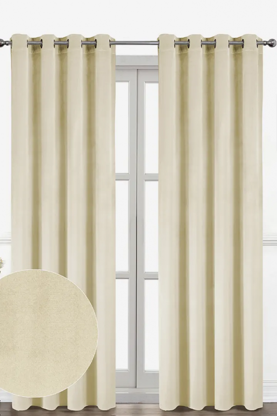 CORTINA SUVERU 140X260 - BEIGE