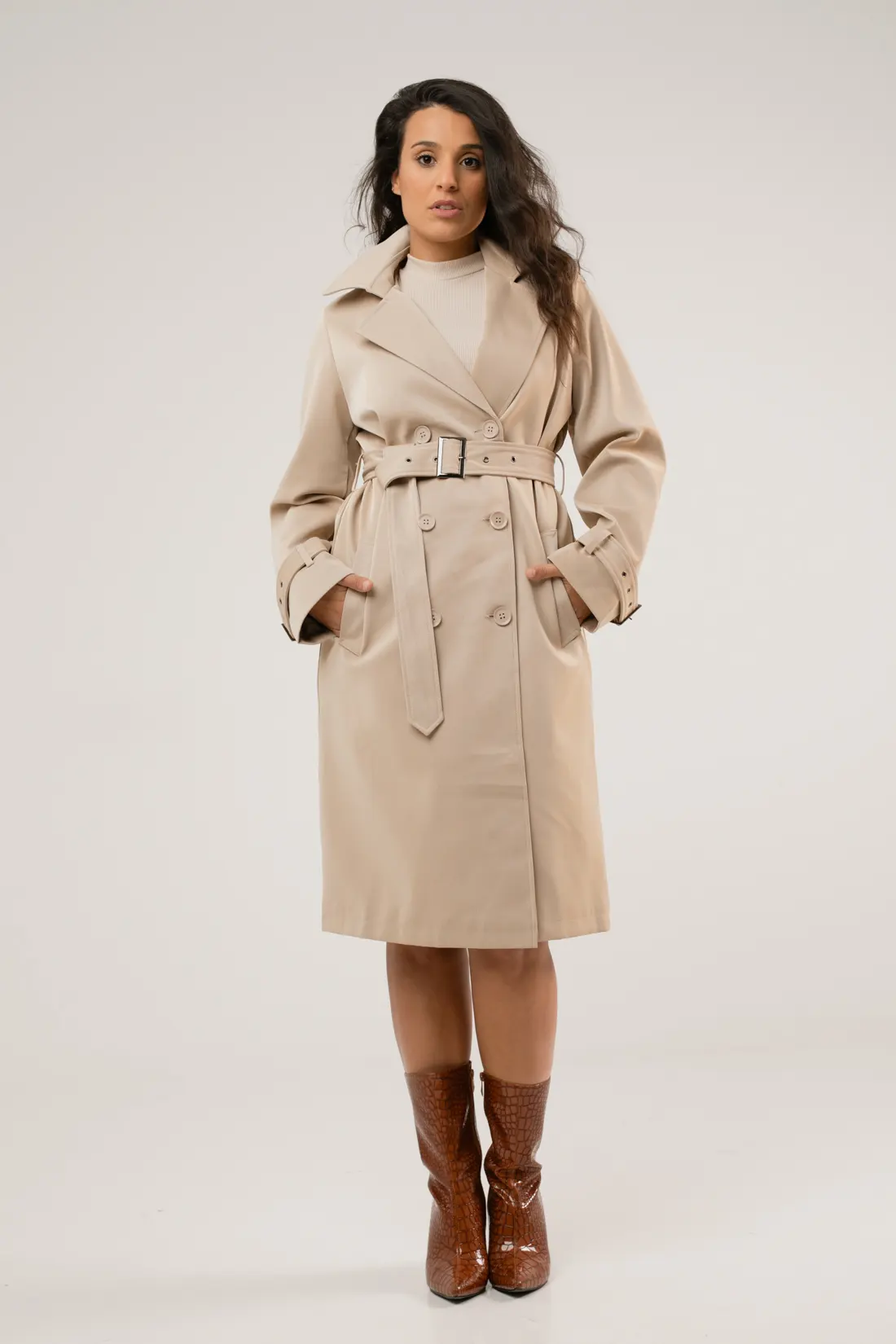 DASMO TRENCH COAT - BEGE