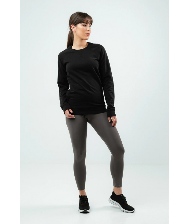 PURNA SWEATSHIRT - BLACK