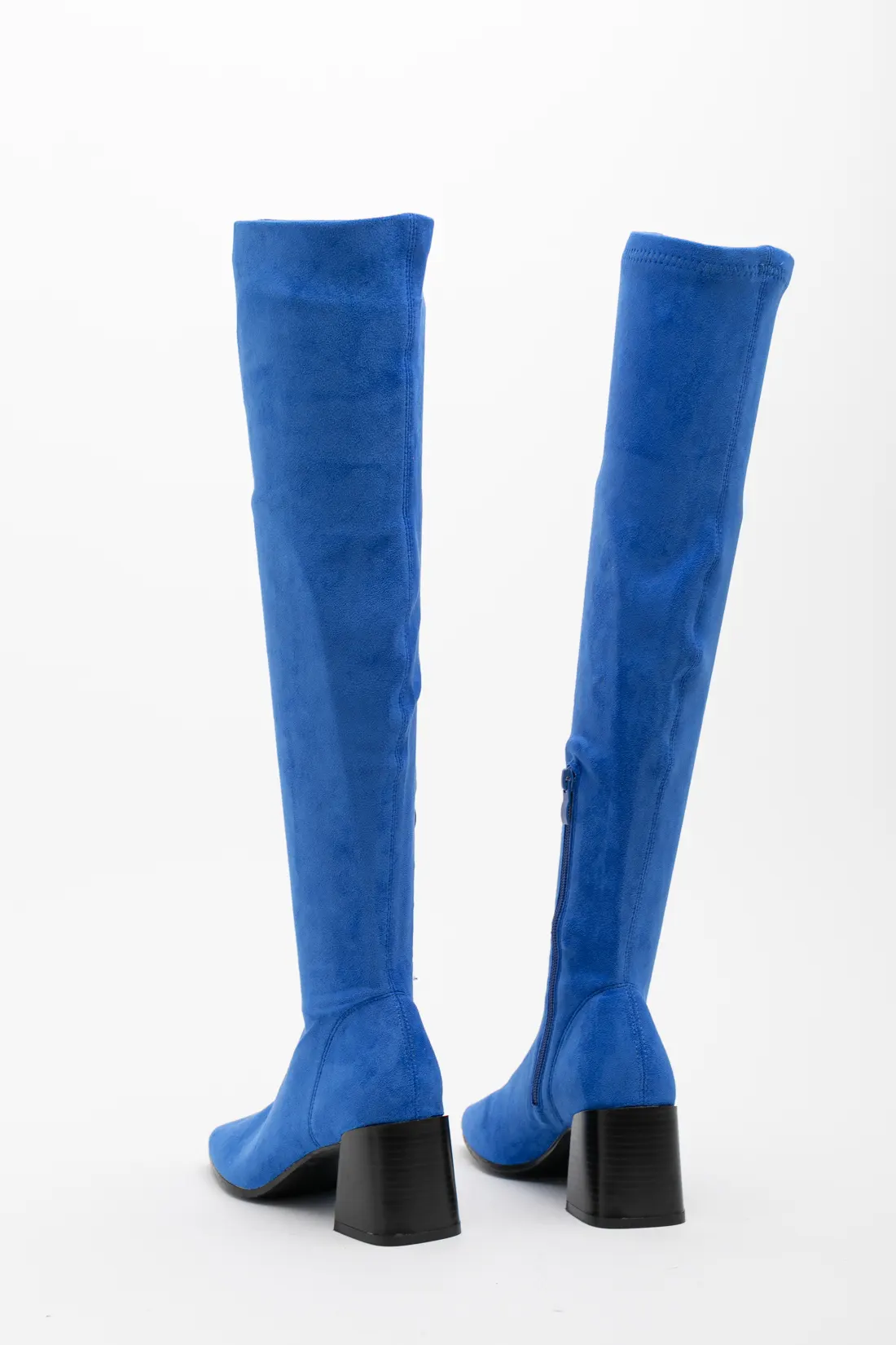 TALL DOLCHE BOOT - BLUE