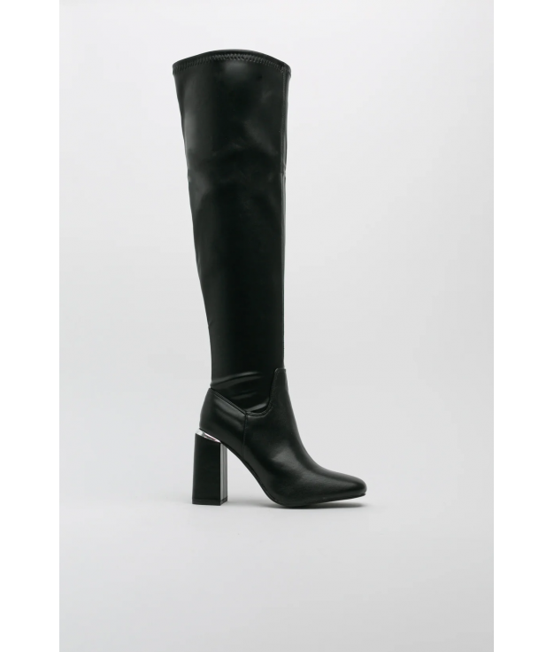 KAYLIN KNEE-LENGHT BOOT - BLACK